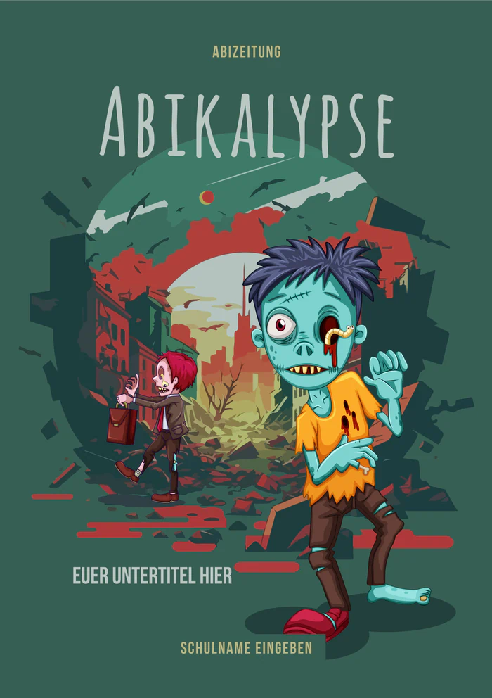 Cover 3 zum Abimotto Abikalypse