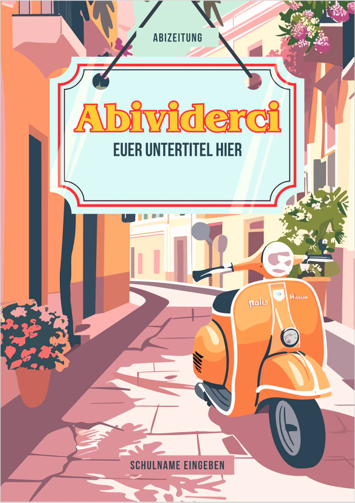 Cover 3 zum Abimotto ABIvederci