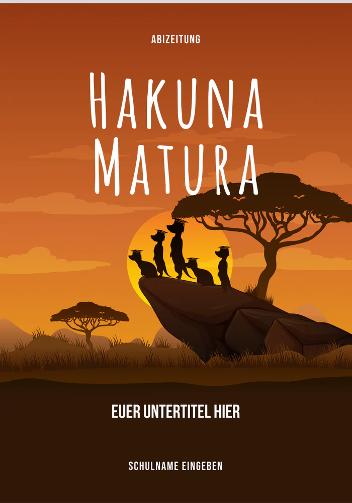 Cover 1 für Hakuna Matura