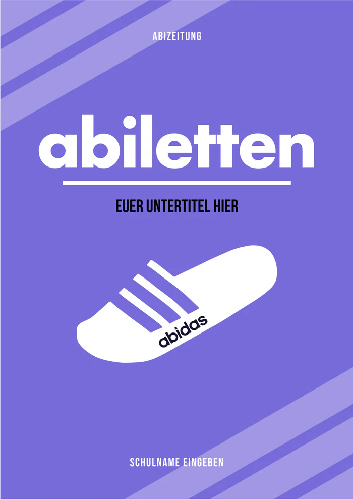 Cover 3 zum Abimotto Abiletten
