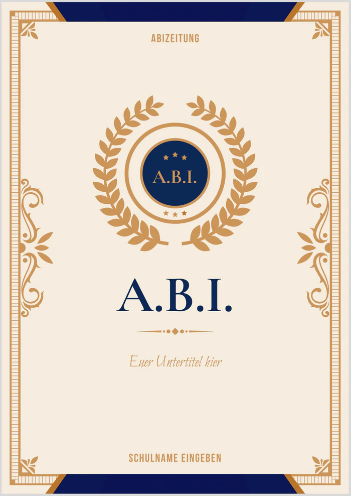 Cover 2 zum Abimotto A.B.I.