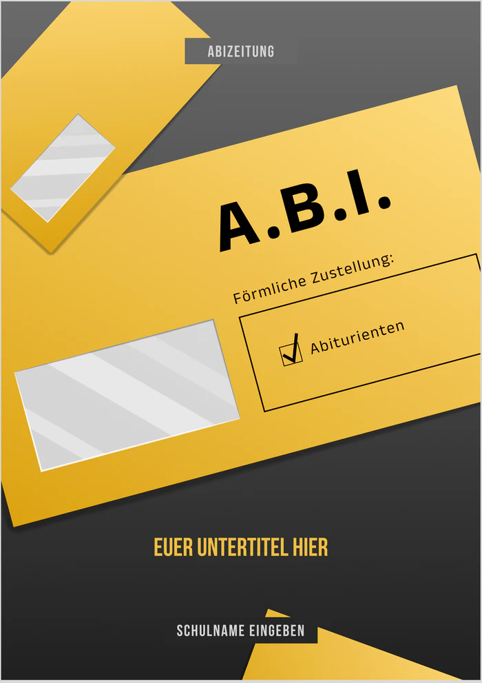 Cover 2 zum Abimotto A.B.I.