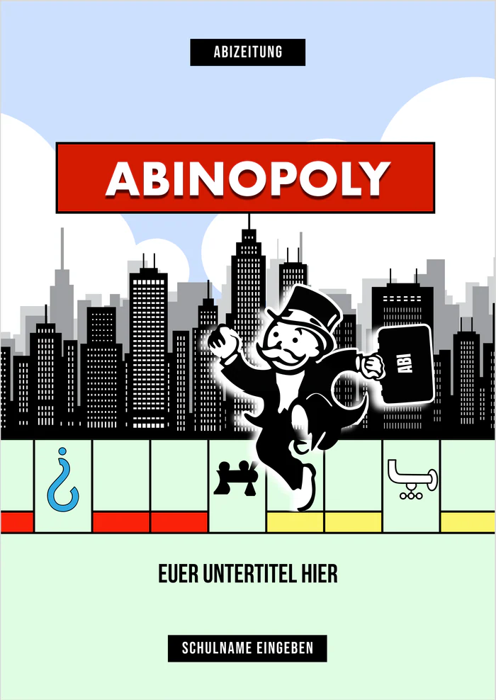 Cover 2 zum Abimotto Abinopoly