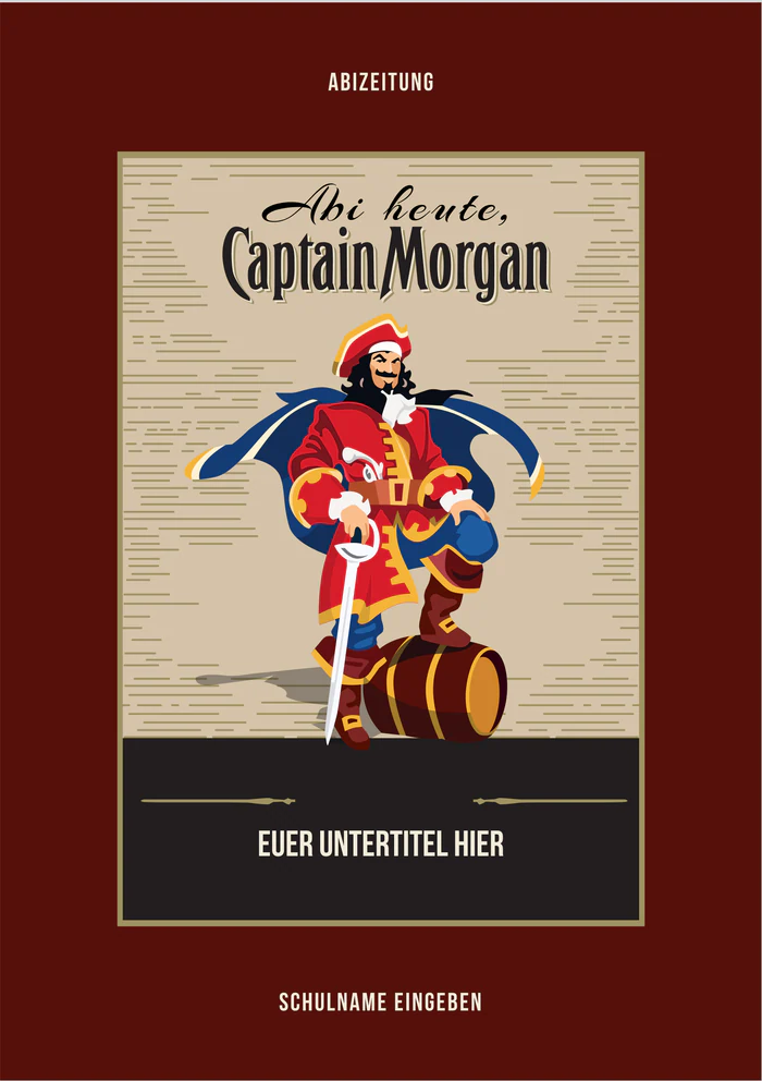 Cover 2 für Abi Heute, Captain Morgan