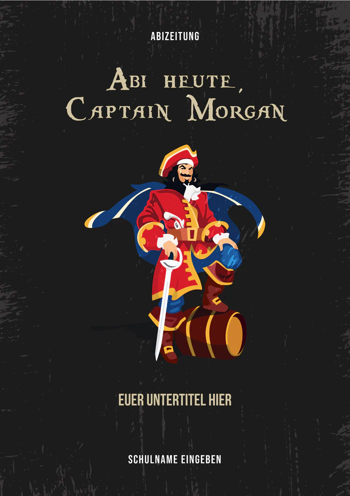 Cover 3 für Abi Heute, Captain Morgan