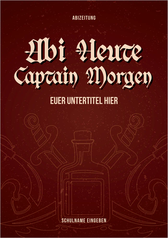 Cover 1 für Abi Heute, Captain Morgan