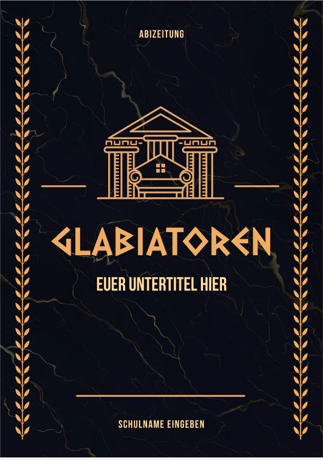 Cover 1 zum Abimotto Glabiatoren