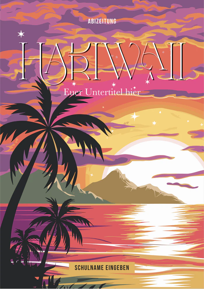 Cover 2 zum Abimotto HABIwaii