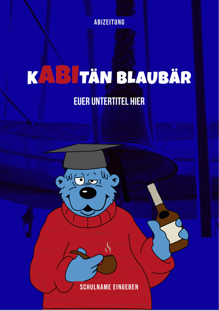 Cover 1 zum Abimotto KABItän Blaubär
