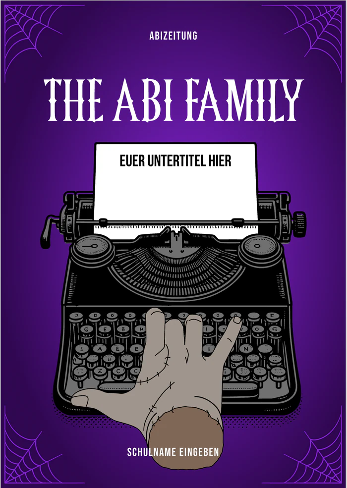 Cover 3 zum Abimotto The Abi Family