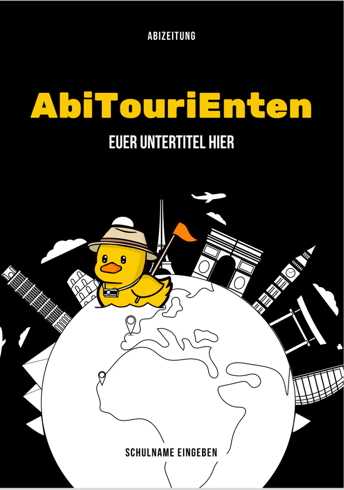 Cover 1 zum Abimotto ABIturiEnten
