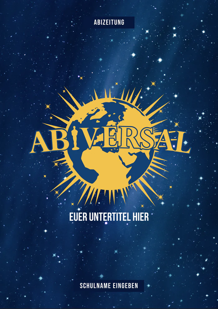 Cover 4 zum Abimotto Abiversal