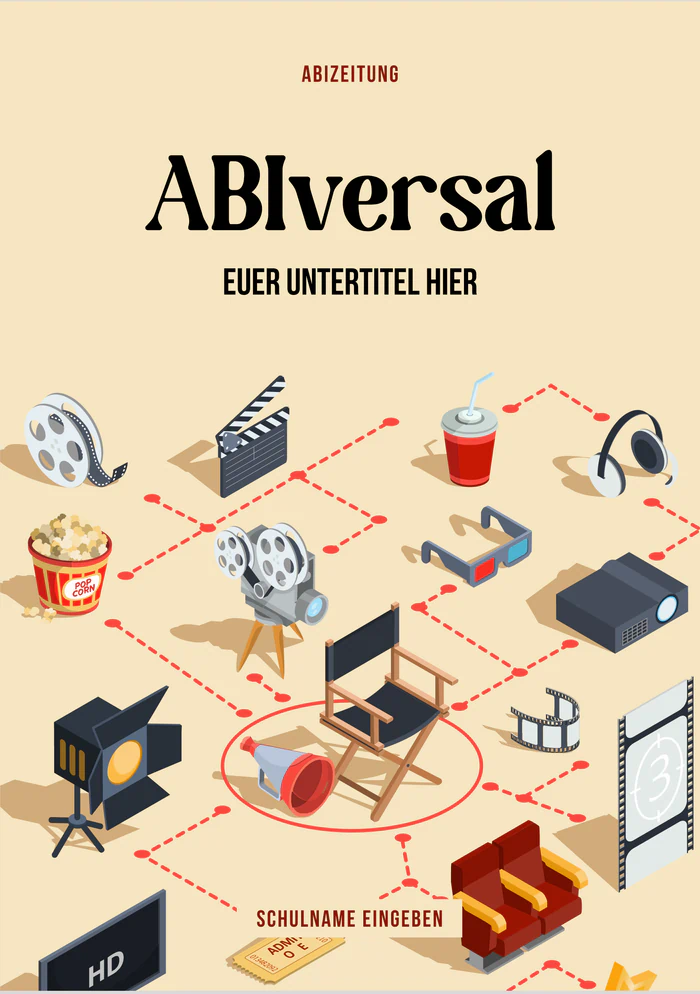 Cover 2 zum Abimotto Abiversal