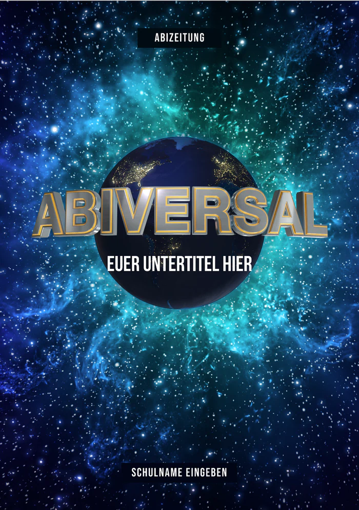Cover 1 zum Abimotto Abiversal