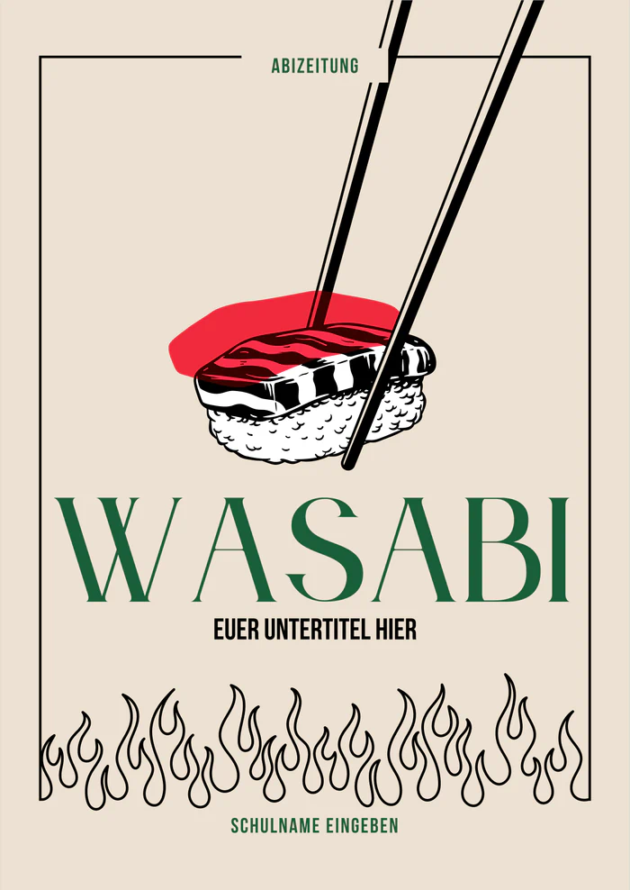 Cover 4 zum Abimotto Wasabi