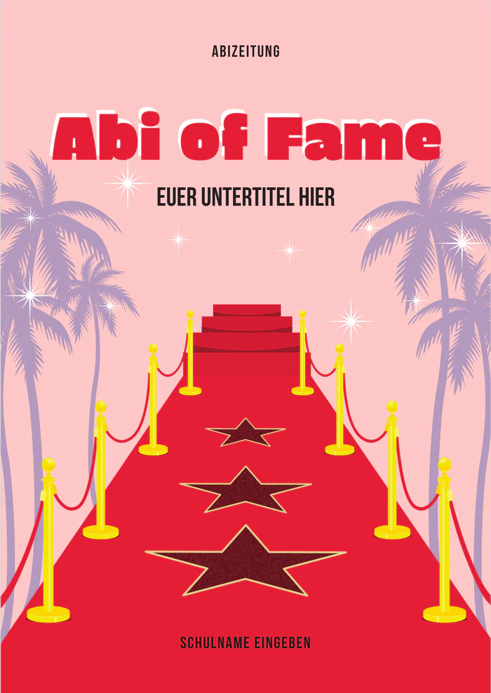 Cover 2 zum Abimotto ABI of Fame