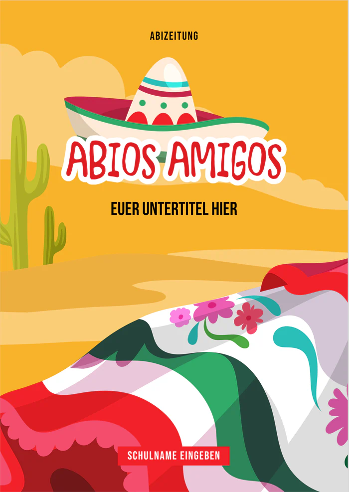 Cover 4 zum Abimotto Abios Amigos