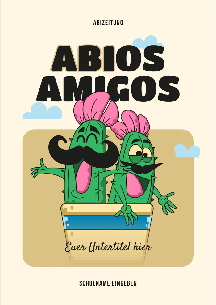 Cover 4 zum Abimotto Abios Amigos