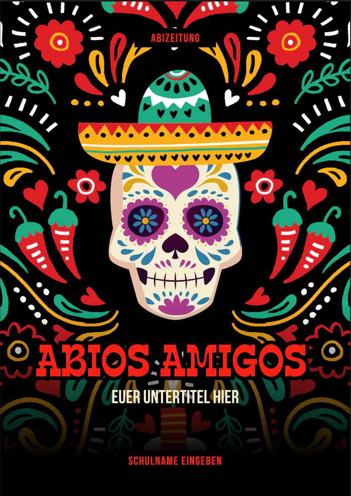 Cover 6 zum Abimotto Abios Amigos
