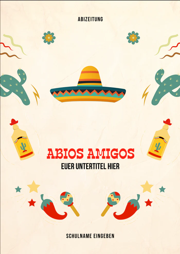 Cover 7 zum Abimotto Abios Amigos