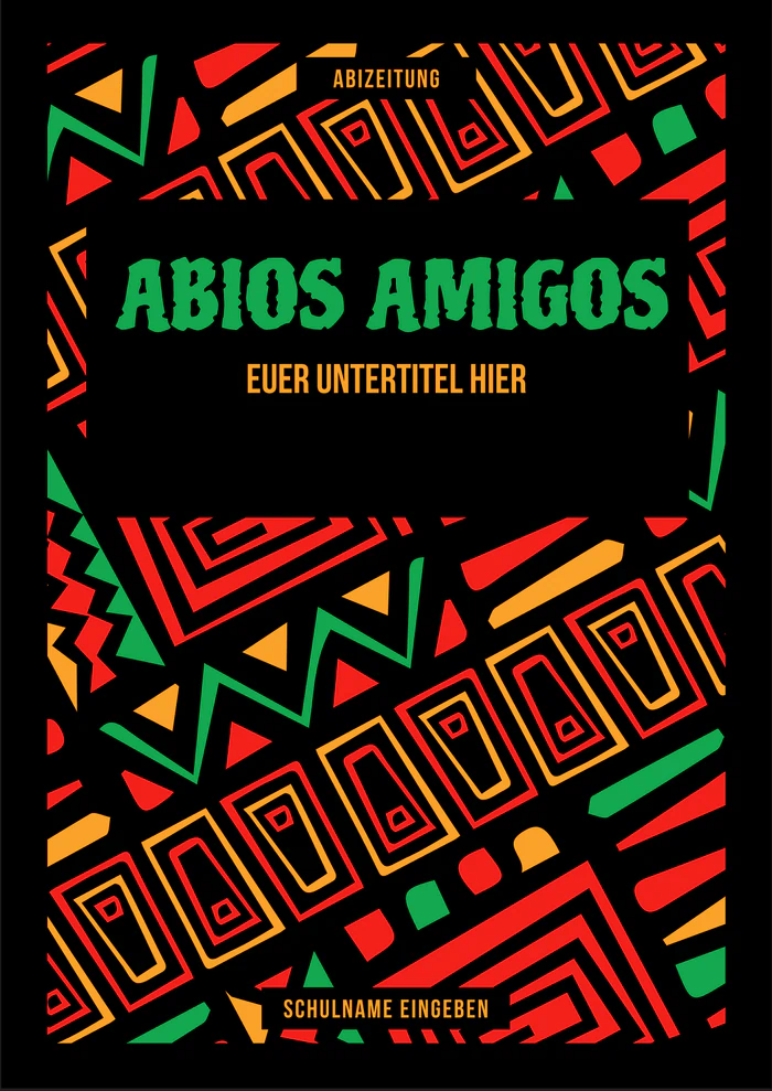 Cover 8 zum Abimotto Abios Amigos