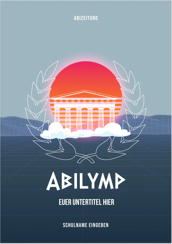Cover 3 zum Abimotto Abilymp