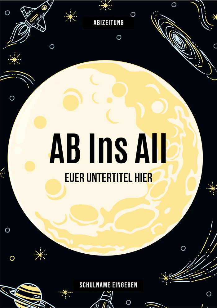 Cover 1 für AB Ins All