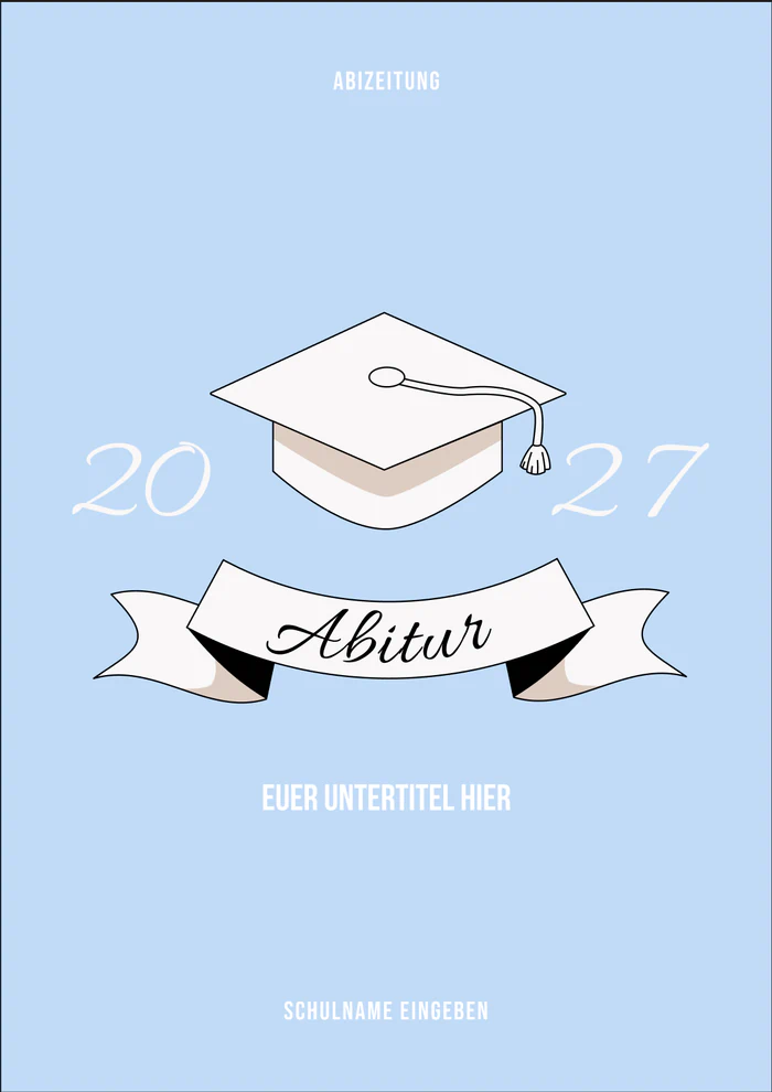 Cover 3 zum Abimotto Kein Motto