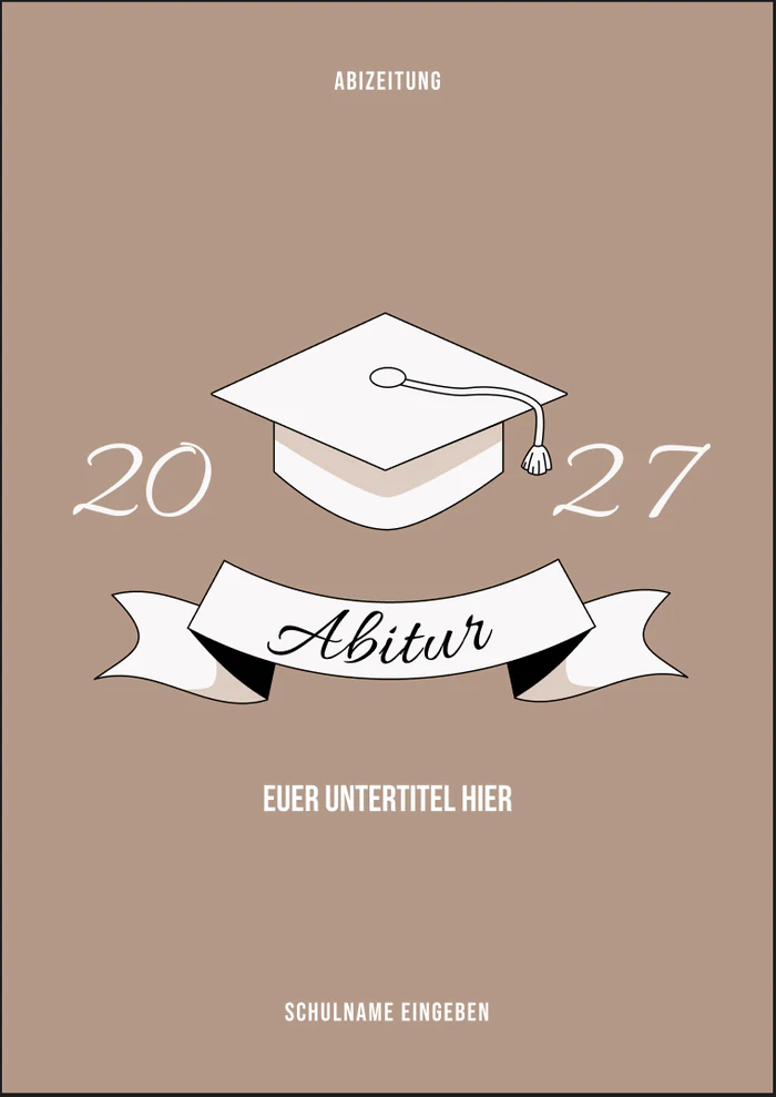 Cover 2 zum Abimotto Kein Motto