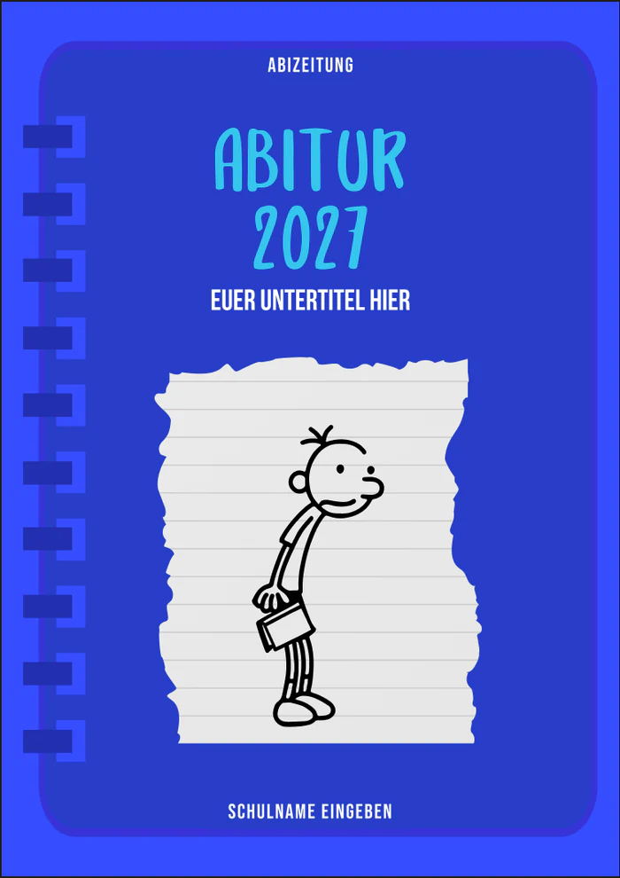 Cover 4 zum Abimotto Kein Motto