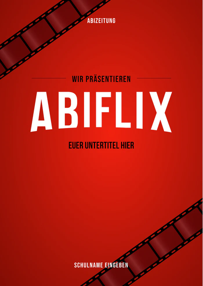 Cover 2 zum Abimotto Abiflix