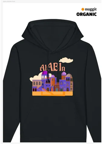 Vorderseite des Abipulli-Designs AlABIn