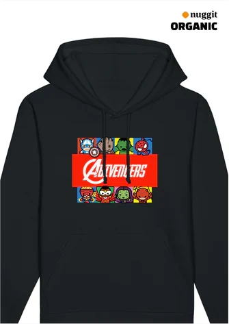 Vorderseite des Abipulli-Designs Abivengers