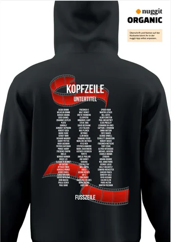 Rückseite des Abipulli-Designs Abiflix