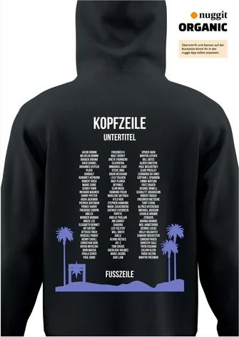 Rückseite des Abipulli-Designs Abi Vegas