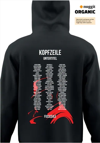 Rückseite des Abipulli-Designs Mafiabi