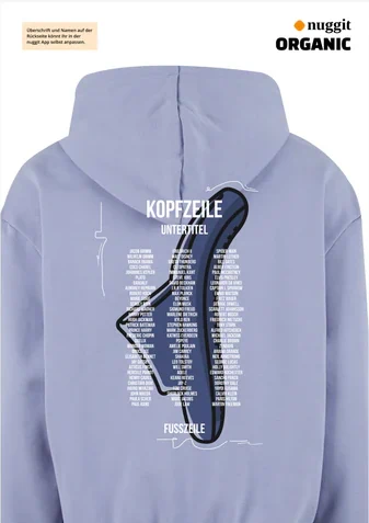 Rückseite des Abipulli-Designs Abiletten