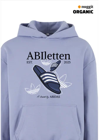 Vorderseite von Textil 4 zum Abimotto Abiletten