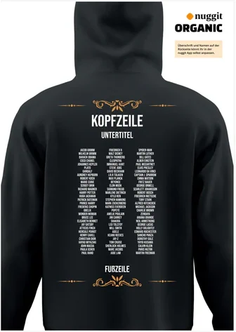 Rückseite des Abipulli-Designs A.B.I.