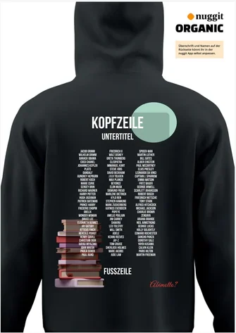 Rückseite des Abipulli-Designs Abimotto? Keine Ahnung war nicht klausurrelevant...