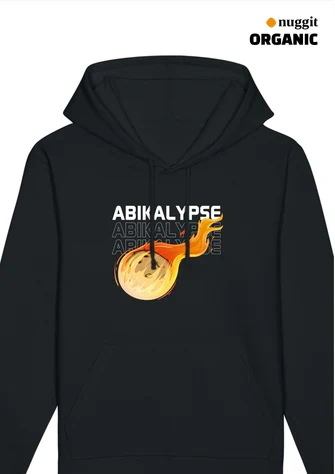 Vorderseite des Abipulli-Designs Abikalypse
