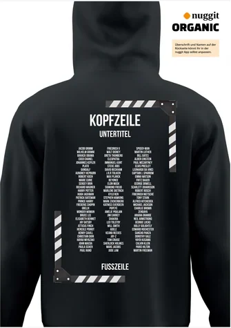 Rückseite des Abipulli-Designs Abiversal