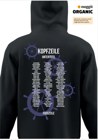 Rückseite des Abipulli-Designs KABItän Blaubär
