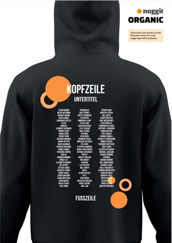 Rückseite des Abipulli-Designs Abilanz