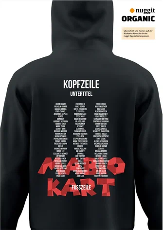Rückseite des Abipulli-Designs mABIokart