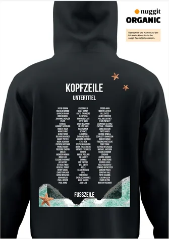 Rückseite des Abipulli-Designs Abikini