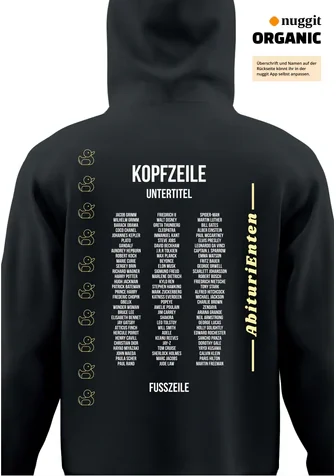 Rückseite des Abipulli-Designs ABIturiEnten