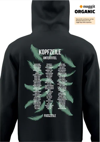 Rückseite des Abipulli-Designs Bacabi