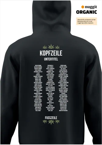 Rückseite des Abipulli-Designs CannABI(s)