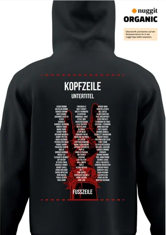 Rückseite des Abipulli-Designs ABI DC